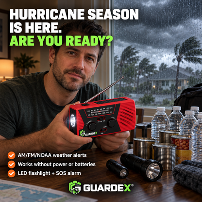 Guardex Lifeline Radio 4-in-1 Survival Tool
